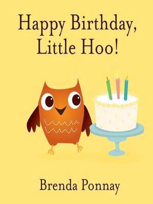 cover image of Happy Birthday, Little Hoo!